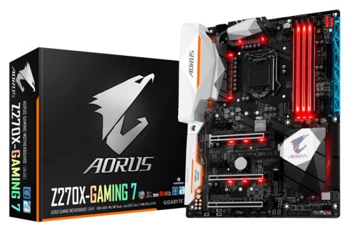 Мат. плата Socket1151 GIGABYTE AORUS GA-Z270X-GAMING 7 фото 5