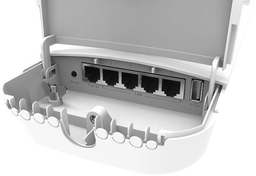 Точка доступа WiFI Mikrotik OmniTIK 5 ac RBOMNITIKG-5HACD фото 4