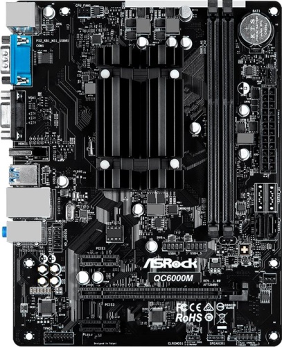 Мат. плата с CPU ASRock QC6000M