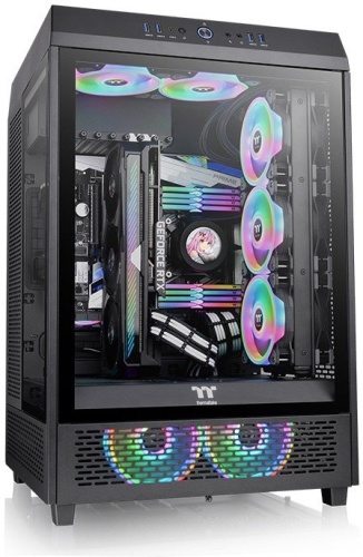 Корпус Miditower Thermaltake The Tower 500 черный CA-1X1-00M1WN-00 фото 4