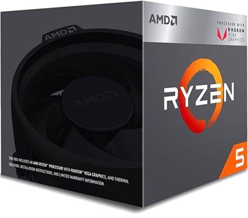 Процессор SocketAM4 AMD Ryzen 5 2400G BOX Multipack YD2400C5FBMPK фото 2