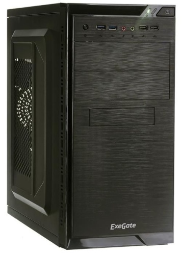 Корпус Minitower ExeGate QA-412U Black EX272747RUS