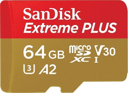 Карта памяти micro SDXC SanDisk 64GB CLASS10 W/A SDSQXBZ-064G-GN6MA