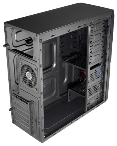 Корпус Miditower Aerocool V3X Black Edition, черный (500Вт) фото 5