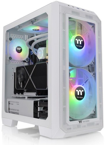 Корпус Miditower Thermaltake View 300 MX Snow белый CA-1P6-00M6WN-00 фото 2