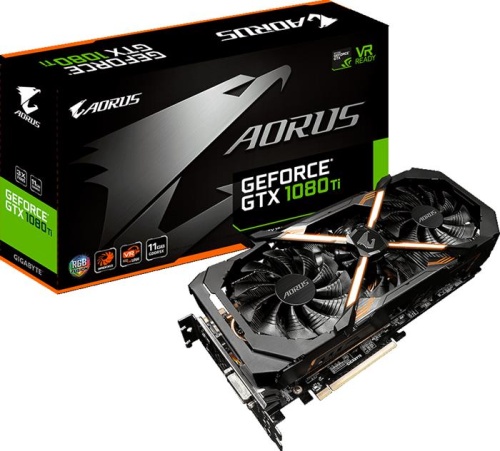 Видеокарта PCI-E GIGABYTE 11264Mb WindForce Stack 3X GV-N108TAORUS-11GD фото 6