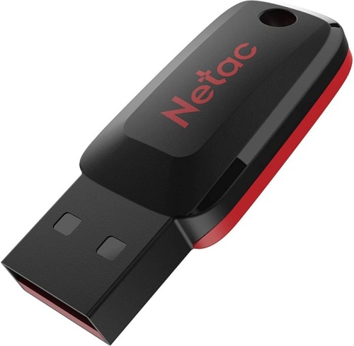 Накопитель USB flash Netac 32Gb U197 NT03U197N-032G-20BK черный/красный фото 3