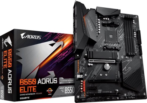 Мат. плата SocketAM4 GIGABYTE B550 AORUS ELITE фото 5