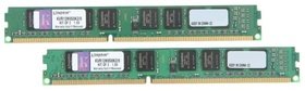 Модуль памяти DDR3 Kingston 2x4ГБ ValueRAM KVR13N9S8K2/8
