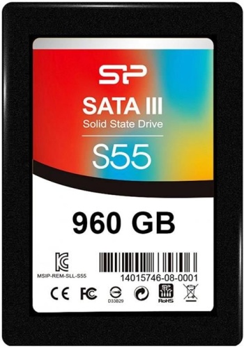 Накопитель SSD SATA 2.5 Silicon Power 960GB S55 SP960GBSS3S55S25