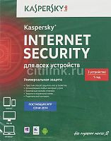 Брандмауэр Лаборатория Касперского Kaspersky Internet Security KL1941RBCFS