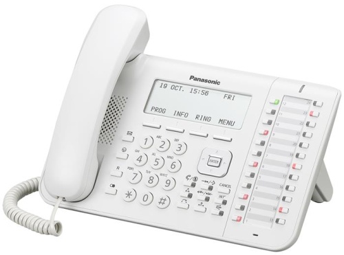 Цифровой IP-телефон Panasonic KX-NT546RU белый