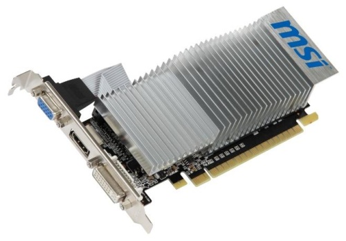 Видеокарта PCI-E MSI 1024 Мб N210-TC1GD3H/LP фото 2