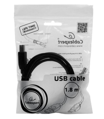 Кабель USB2.0 A-B Gembird CCP-USB2-AMBM-6 фото 3