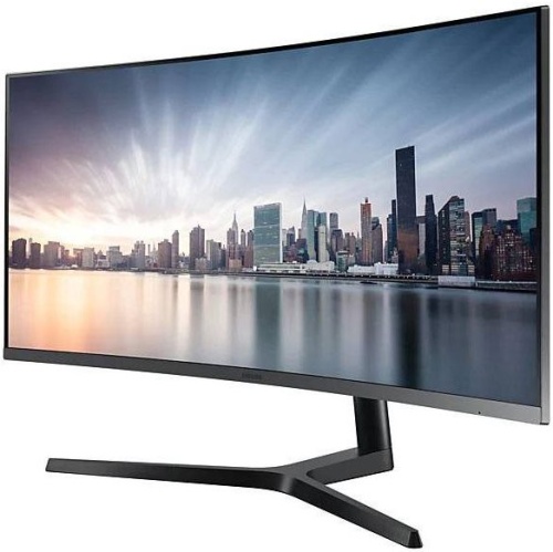 Монитор Samsung LC34H890WGIXCI черный фото 4