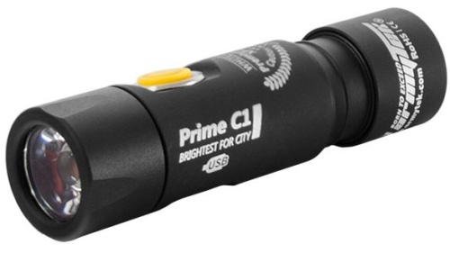 Фонарь Armytek Prime C1 XP-L Magnet USB (теплый свет) + 18350 Li-Ion F05601SW