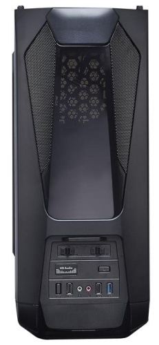 Корпус Miditower EXEGATE EVO-8202 Black-Red light EX270558RUS фото 3