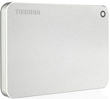 Внешний жесткий диск 2.5 Toshiba 3Tb Canvio Premium HDTW130ECMCA серебристый