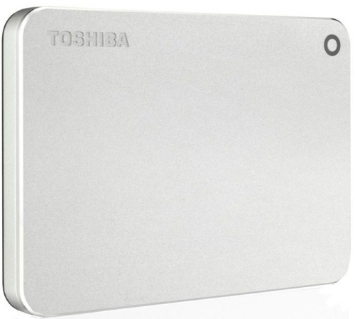 Внешний жесткий диск 2.5 Toshiba 3Tb Canvio Premium HDTW130ECMCA серебристый