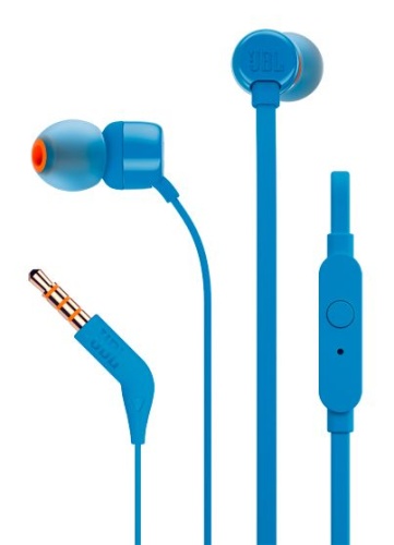 Гарнитура JBL T110 BLUE JBLT110BLU