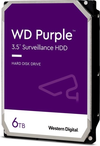 Жесткий диск SATA HDD Western Digital 6TB WD Purple (WD62PURX)