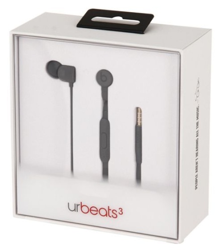 Наушники BEATS Urbeats3 1.2м серый MQFX2ZE/A фото 4