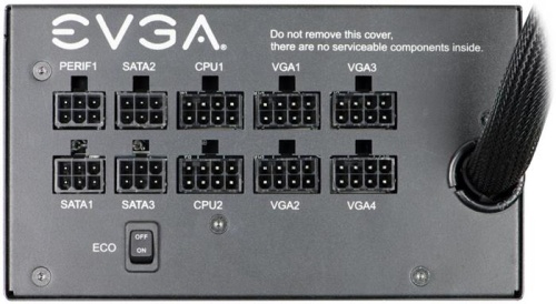 Блок питания EVGA 850W 850 GQ 210-GQ-0850-V2 фото 2