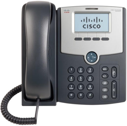 Телефон IP Cisco 1 Line IP Phone With Display SPA502G-XU