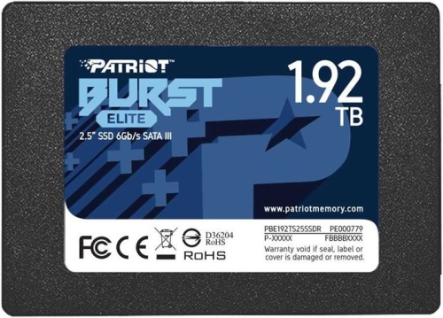 Накопитель SSD SATA 2.5 Patriot Memory 1920Gb Burst Elite PBE192TS25SSDR фото 2