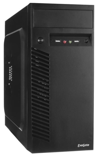 Корпус Minitower EXEGATE QA-406W Black EX274845RUS