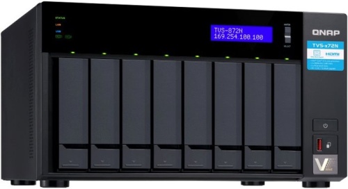 Сетевое хранилище данных (NAS) QNAP SMB QNAP TVS-872N-i3-8G фото 2