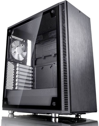 Корпус Miditower Fractal Design Define C TG Black, Window