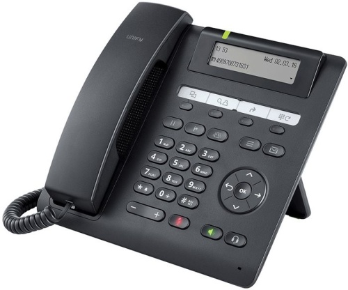 IP телефон Unify OpenScape Desk Phone CP200T черный (L30250-F600-C435) фото 3