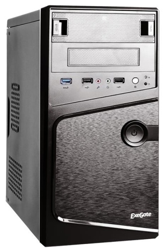 Корпус Minitower EXEGATE BA-121U Black EX271406RUS