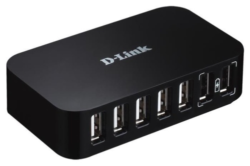 Разветвитель USB2.0 D-Link DUB-H7/B/C2A