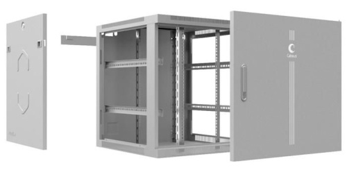 Шкаф телекоммуникационный Cabeus SH-05F-12U60/60m фото 4 Шкаф телекоммуникационный Cabeus SH-05F-12U60/60m фото 4