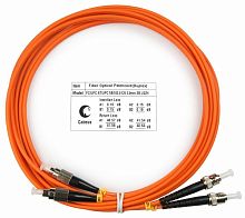 Патчкорд оптоволоконный Cabeus FOP-62-FC-ST-3m