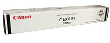 Тонер-картридж оригинальный Canon C-EXV 34 TONER BK EUR 3782B002