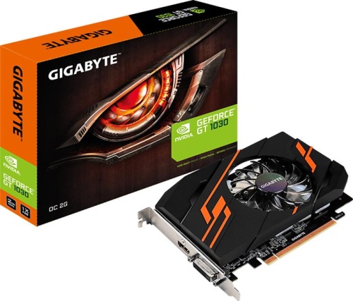 Видеокарта PCI-E GIGABYTE 2Gb GV-N1030OC-2GI фото 4