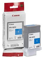 Оригинальный струйный картридж Canon PFI-107C Cyan 6706B001