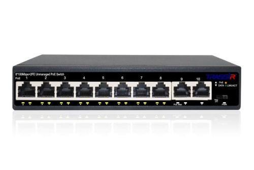 Коммутатор TRASSIR TR-NS1110-105-8POE