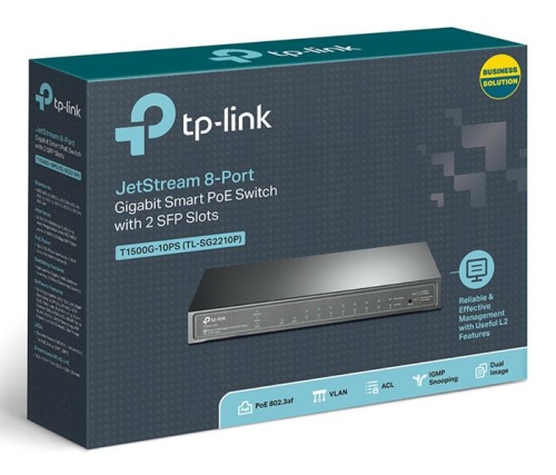 Коммутатор PoE TP-Link T1500G-10PS фото 4