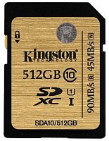 Карта памяти SDXC Kingston 512GB SDA10/512GB