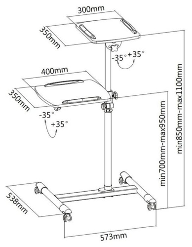 Подставка iTECHmount TS-6 TS6 фото 3