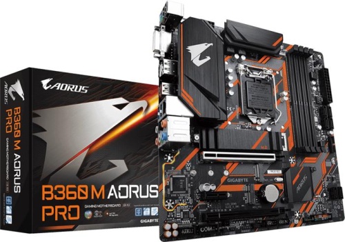 Мат. плата Socket1151v2 GIGABYTE B360 M AORUS PRO фото 5