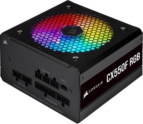 Блок питания Corsair 550W CX550F RGB (CP-9020216-EU) фото 3