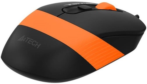 Мышь A4Tech Fstyler FM10 черный/оранжевый FM10 ORANGE фото 3