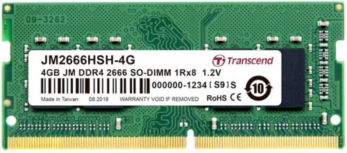 Модуль памяти SO-DIMM DDR4 Transcend 4Гб JetRam JM2666HSD-4G
