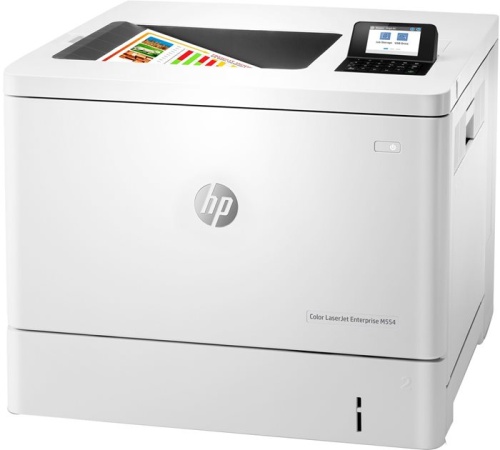 Цветной лазерный принтер Hewlett Packard Color LaserJet Enterprise M554dn (7ZU81A) фото 3