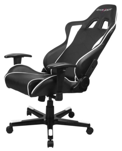 Игровое кресло DXRacer OH/FE08/NW Formula чёрно-белое фото 4 Игровое кресло DXRacer OH/FE08/NW Formula чёрно-белое фото 4